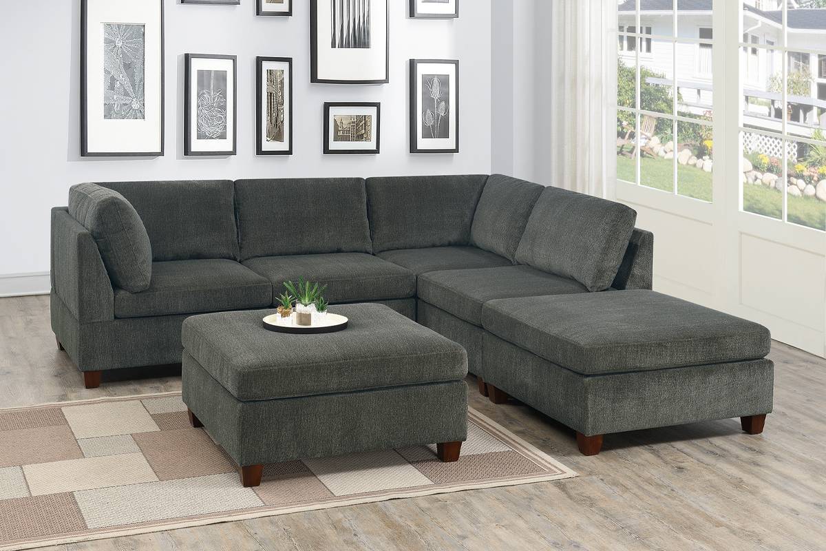 Canapé sectionnel modulaire Kirby 5 pièces
