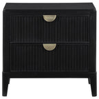 Ensemble de chambre à coucher Brookmead 4 pièces, noir, 224711Q-S4 