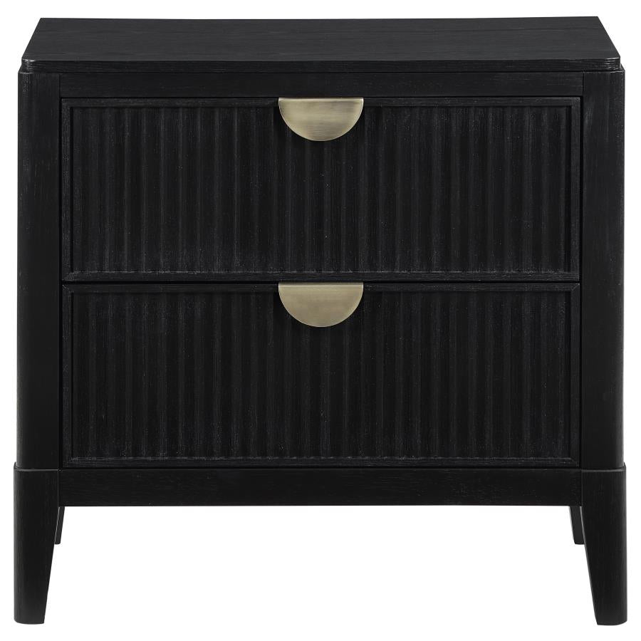 Ensemble de chambre à coucher Brookmead 4 pièces, noir, 224711Q-S4 