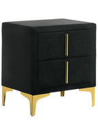 Table de chevet Florizel - Noir 