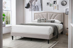 F9655Q Ensemble lit plateforme Queen et matelas Queen
