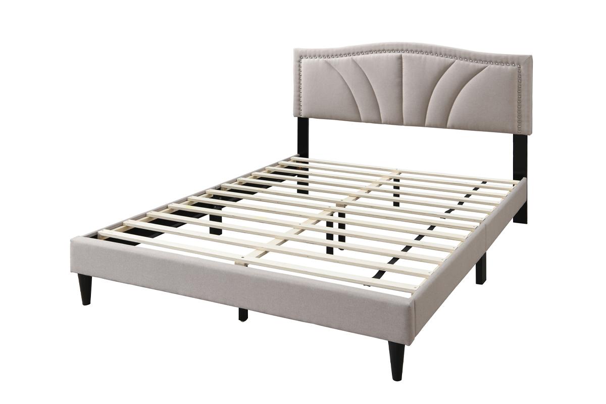 F9655Q Ensemble lit plateforme Queen et matelas Queen