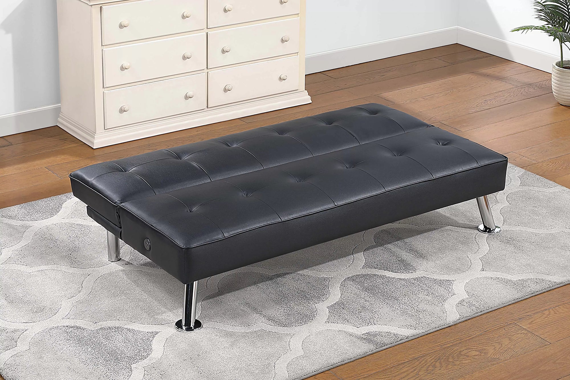 Canapé-lit convertible F8586 avec ports USB 