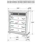 Commode Barzini - Blanc