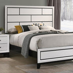 Ensemble de chambre à coucher Errico Queen FM7215WH