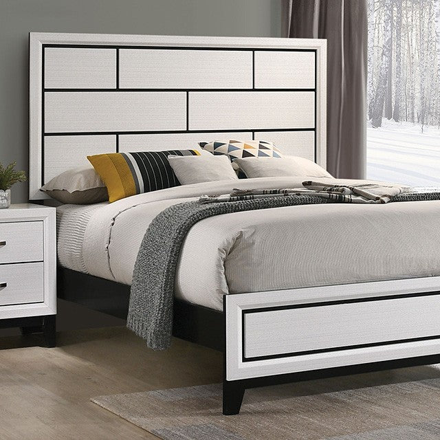 Ensemble de chambre à coucher Errico Queen FM7215WH