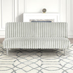 Canapé-lit futon contemporain gris clair FM2903LG
