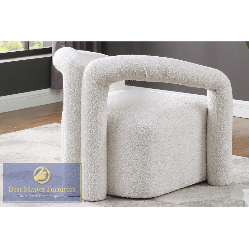 Chaise Boucle Crème A822