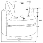 902275 Chaise pivotante 
