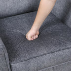Canapé Tellot 9733DGY-3 - Gris foncé