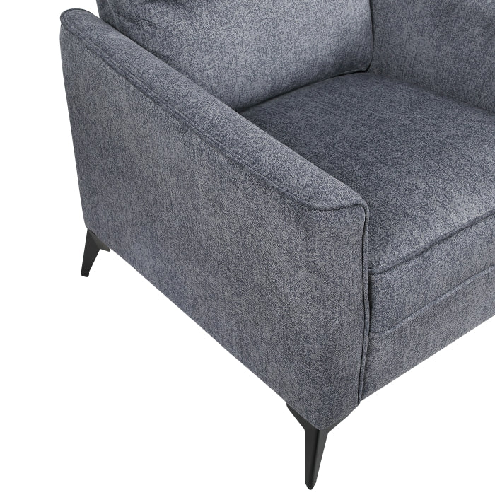 Canapé Tellot 9733DGY-3 - Gris foncé