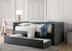 FM1739GY-BED Lit de repos Susanna avec lit gigogne