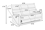 Canapé inclinable Gregory F8773 