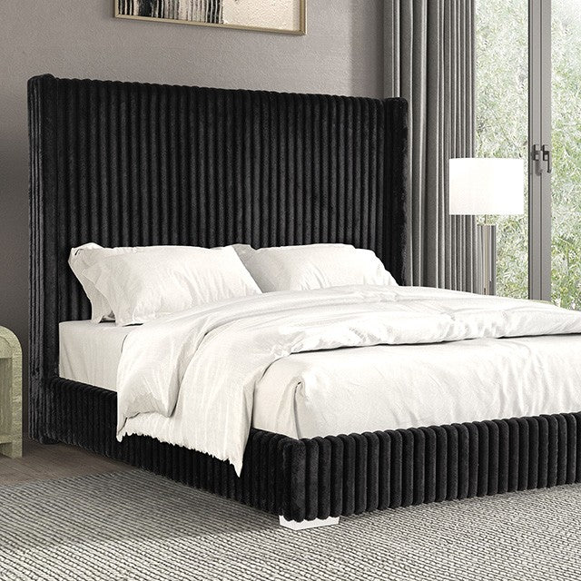 Lit plateforme Cadwell - Noir