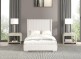 Lit plateforme en tissu Cadwell Queen