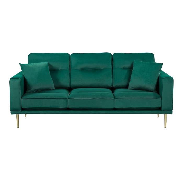 9417GRN-3 Canapé avec coussins décoratifs