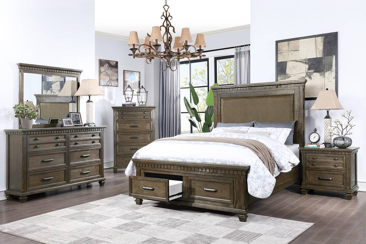 Lit de rangement Queen F9563Q 