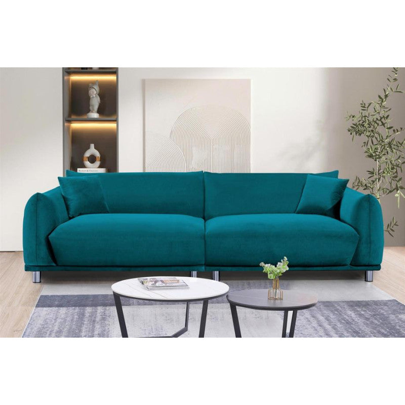 Canapé Lumen S5825 - Bleu sarcelle