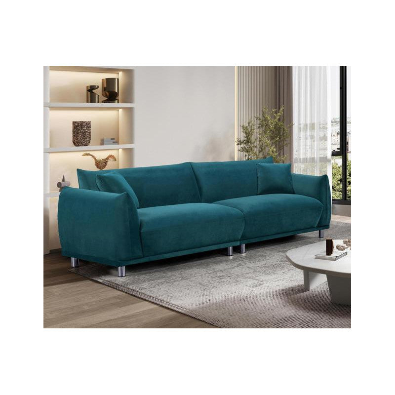 Canapé Lumen S5825 - Bleu sarcelle