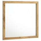 Ensemble de chambre à coucher Queen Kaywood 4 pièces en pin naturel 