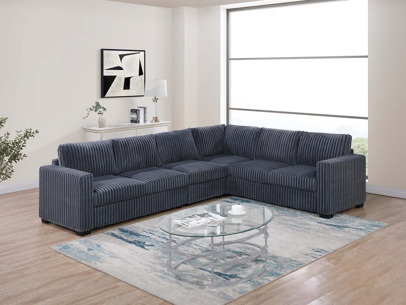 Ensemble sectionnel 4 pièces F8465 