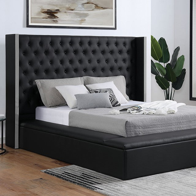 Lit plateforme Queen Eudora avec rangement 