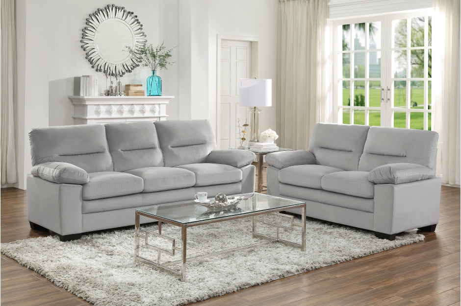 Ensemble canapé et causeuse Keighly 2 pièces 9328GY