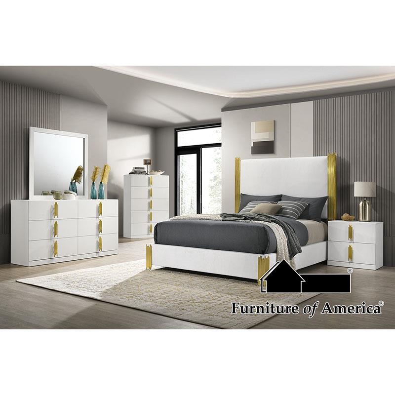 FM7271WH Ensemble de chambre à coucher Basildon Queen