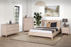 Ensemble de chambre à coucher Gervais avec lit queen size FM7105WH
