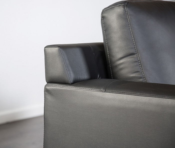 FM69004BK-SECT-R Canapé d'angle Stordal - Noir