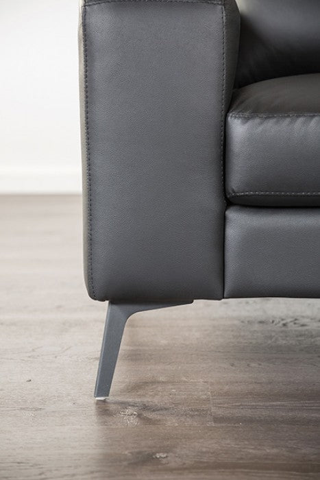 FM69004BK-SECT-R Canapé d'angle Stordal - Noir