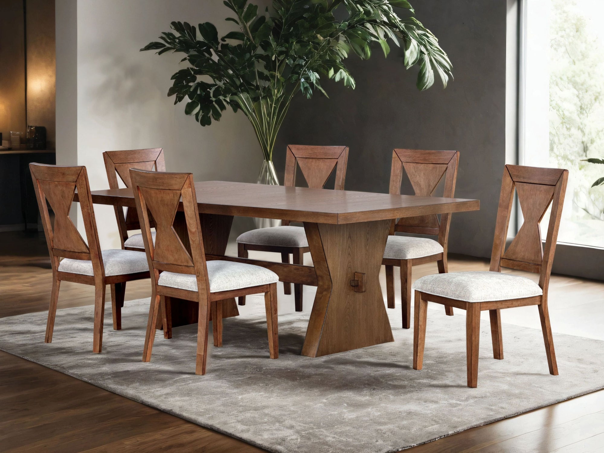 Ensemble de salle à manger Johannes 7 pièces FM3428AK 